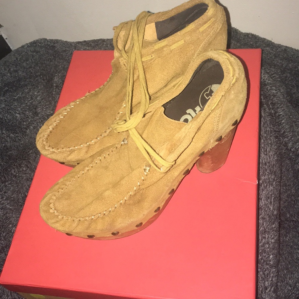 Women’s chunky heel shoes - Picture 2 of 6